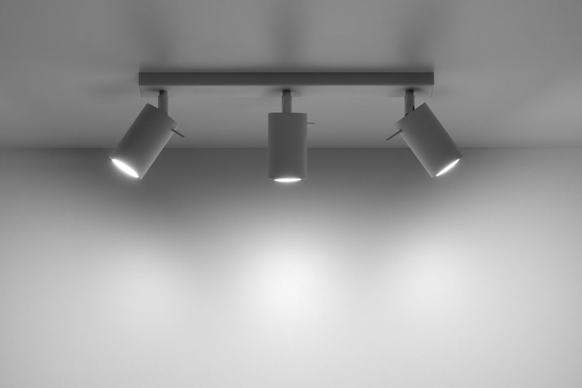 Griestu lampa Plafond RING 3 balta, Spuldze: GU10, 3x40W, 50Hz, 220V, IP20