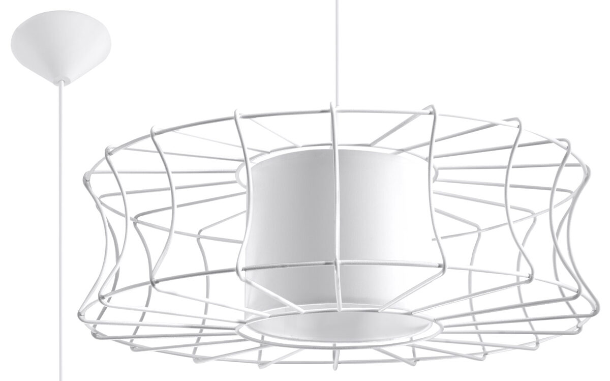 Piekarama lampa SALERNO balta, Spuldze: E27, 1x60W, 50Hz, 220V, IP20
