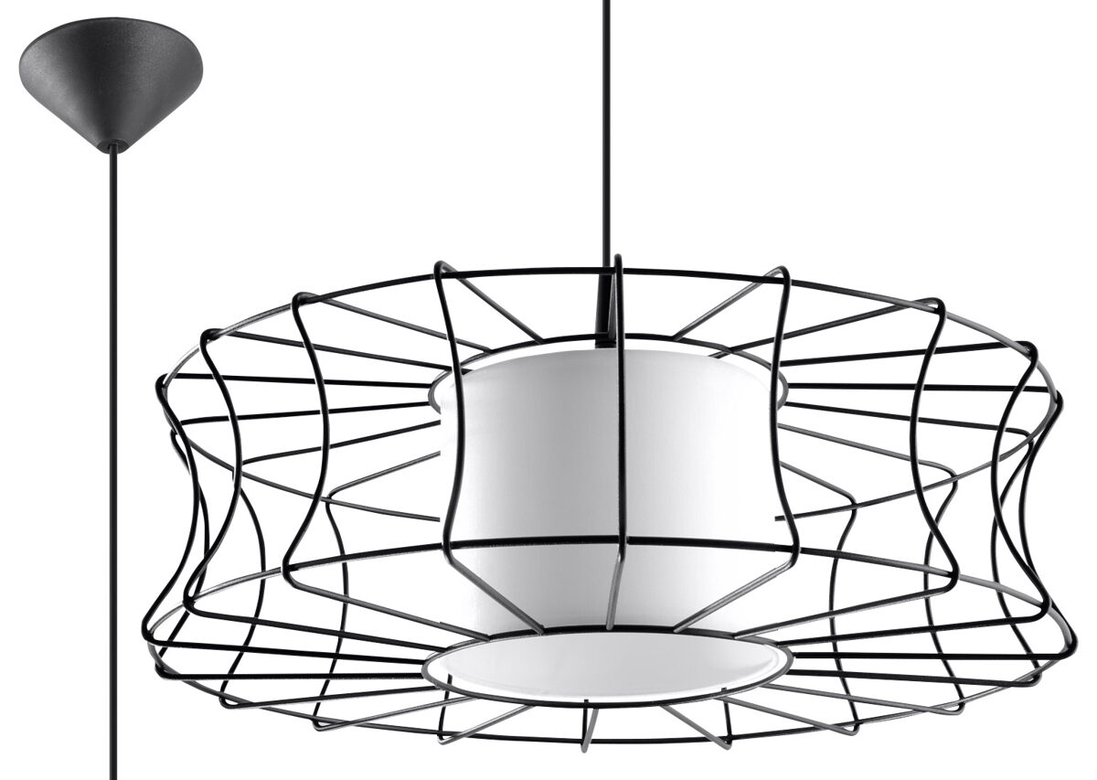 Piekarama lampa SALERNO melna, Spuldze: E27, 1x60W, 50Hz, 220V, IP20