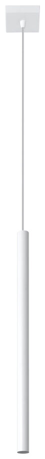 Piekarama lampa PASTELO 1 balta, Spuldze: 1xG9 LED 4,5W, 3000K, 50 Hz, 220V, IP20.