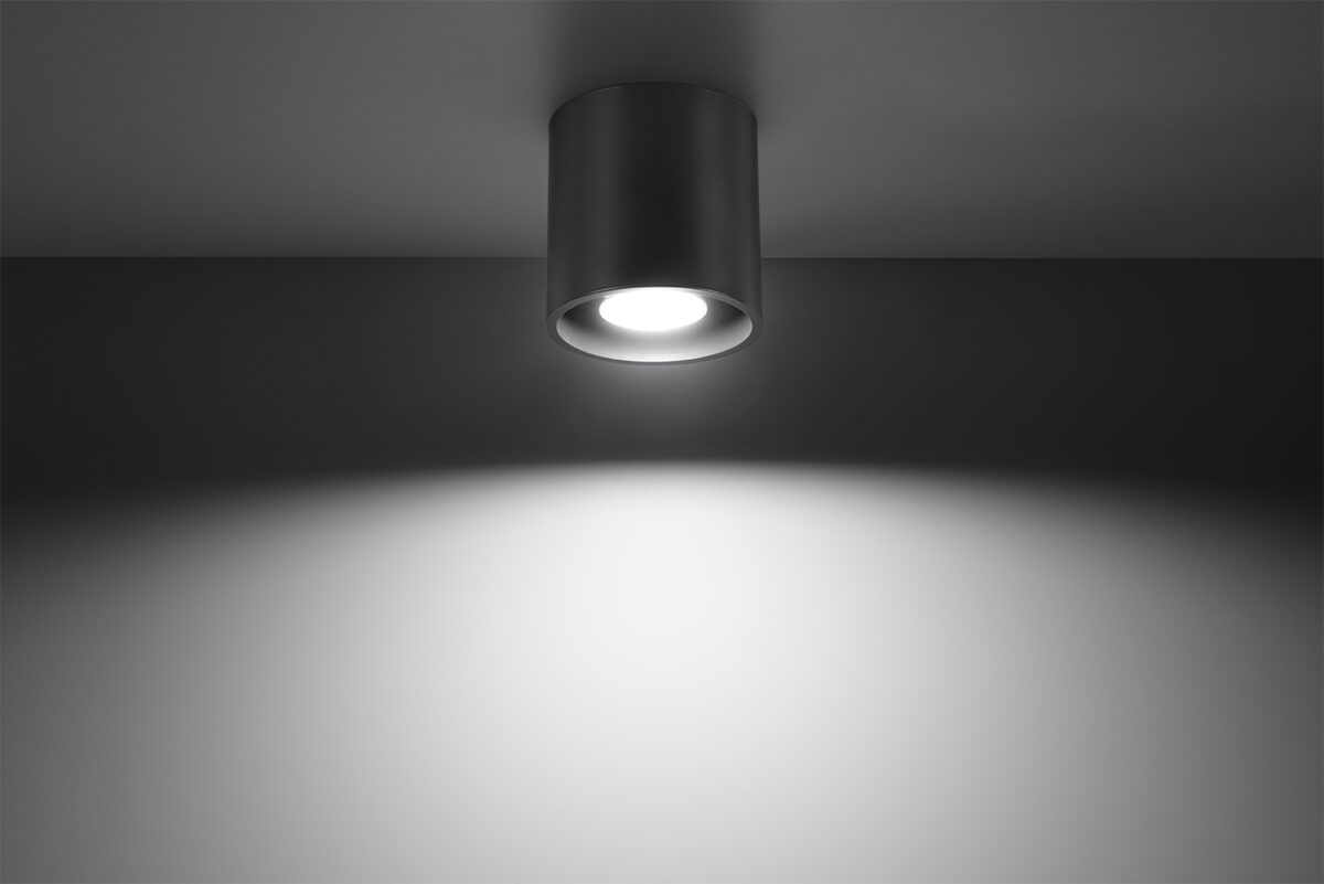 Griestu lampa Plafond ORBIS 1 antracīta, Spuldze: 1xGU10, 1x40W, 50Hz, 220V, IP20