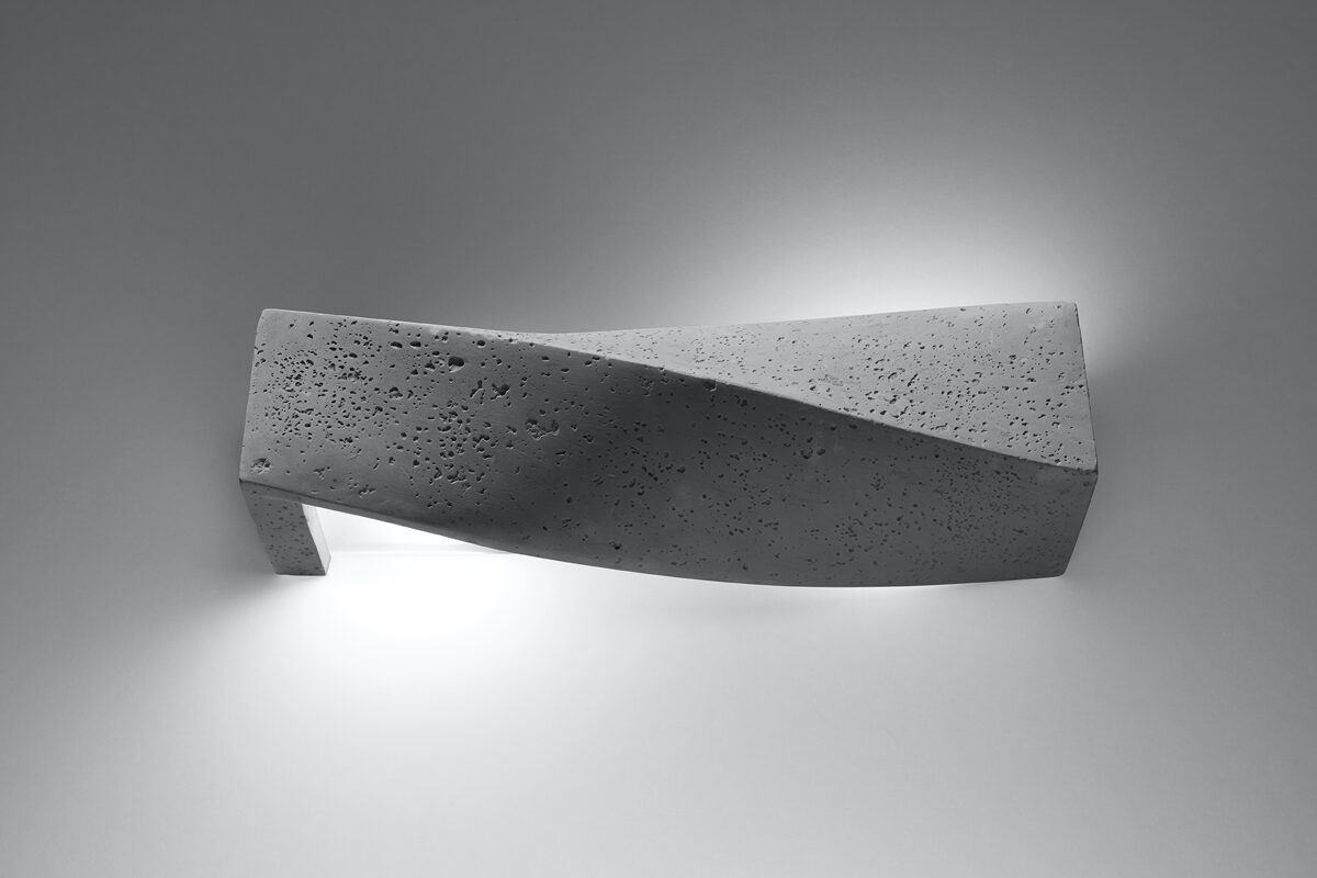 Sienas lampa SIGMA betons ,Spuldze: E27, 2x max 60W, 50Hz, 220V, IP20