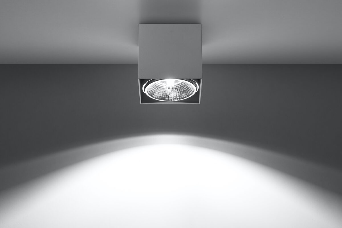 Griestu lampa Plafond BLAKE balta, Spuldze: GU10, 1x40W, 50Hz, 220V, IP20