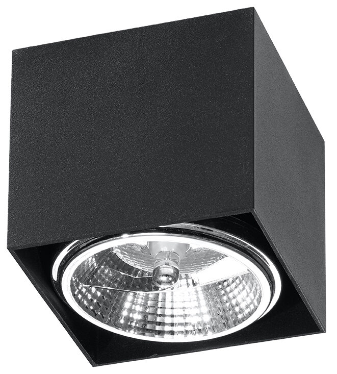 Griestu lampa Plafond BLAKE melna, Spuldze: GU10, 1x40W, 50Hz, 220V, IP20