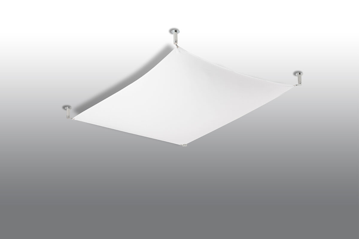Griestu lampa Plafond LUNA 1 balta, Spuldze: G13, 2 x 18 W, 50 Hz, 220V, IP20