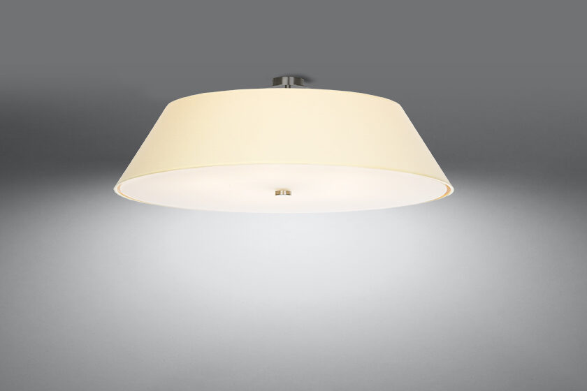 Griestu lampa Plafond VEGA 70 balta, Spuldze: E27, 5 x max. 60W, 50 Hz, 220V, IP20.