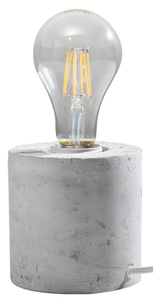 Galda lampa SALGADO betona, Spuldze: E27, 1x60W, 50Hz, 220V, IP20